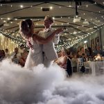 Bride and groom first dance at Q Station Manly wedding reception