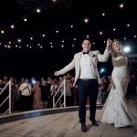 Emma and Josh during their first dance at Long Reef Golf Club