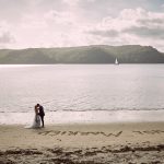 Natural wedding portrait of Emma and Luke at Palm Beach on Sydney’s Northern Beaches